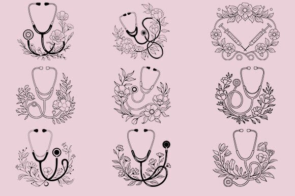 A Designer's Review of the Floral Stethoscope SVG