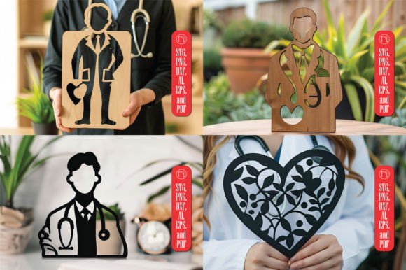 A Designer's Take on the Doctor Signs SVG Bundle