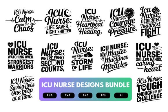 A Practical Designer's Review of the ICU Nurse SVG Bundle