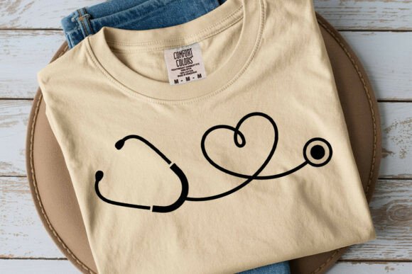 Evaluating a Stethoscope Heart SVG for Real Embroidery Projects