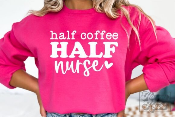 From Digital File to Stitched Reality: The Half Coffee Half Nurse Design